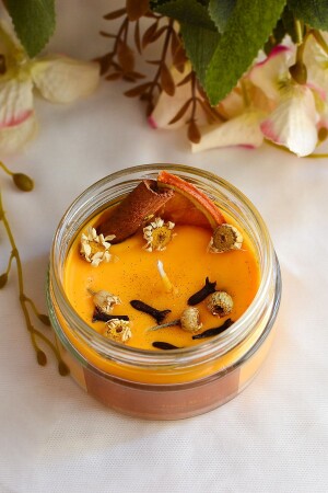 معالجة MNZ و Chakra 100٪ طبيعي ، الشمعة العطرية مع البرتقال والرماية والبرقية الشمعة التفاصيل الهدية 85 - Trend Mum