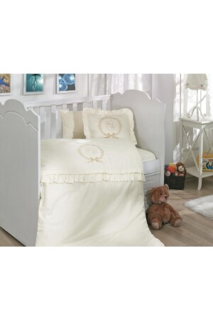 علامة الزوادة MNZ الاصطناعي الساتين الطفولة الغطاء الغطاء المكملة - السرطان CHBEBE - Cotton House