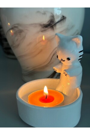 حامل شمعة القطط الباردة من MNZ - Chemdle
