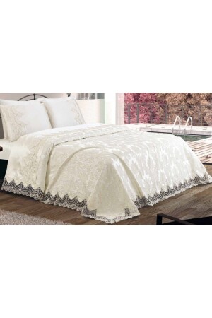 MNZ - مزدوجة Chenille Pique Set كريم النخبة - Armes