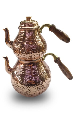 كوب النحاس مزدهرة من MNZ صناعة اليد الحجم الكبير CICA-1002 - Batur Ticaret