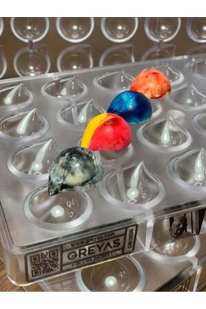 MNZ-بولي كاربونات مولد الشوكولات CM3536 CM3536 - Greyas