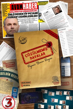 (MNZ) - لعبة المحقق (قتل) - لعبة حل الصندوق - لعبة (بيامي يامان) - قضية المحقق - لعبة اللغز - من هو المذ - Çözülmemiş Davalar