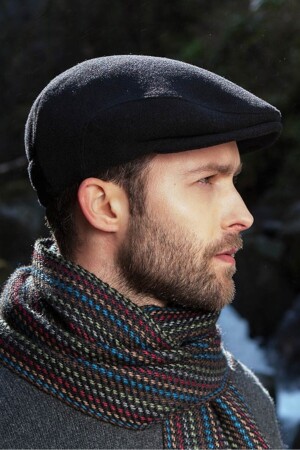 قبعة بريطانية معطلة من طراز MNZ طابع قبعة البط بطة مسطحة من طراز قبعة الرجال Cp230 MDL-CP230 - Takı Dükkanı