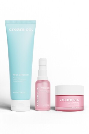 MNZ-تنظيف إحياء إضفاء الضوء رطوبة إشعاع الرعاية مجموعة. - Cream Co.