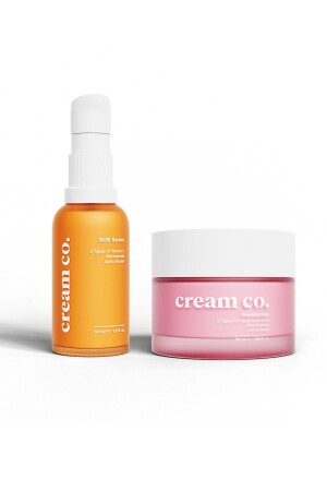 MNZ- مضاد للومزة لون الجلد تمييز إعادة التنفس إعادة التجديد التراكم المزدوج - Cream Co.