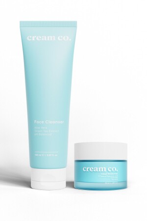 MNZ-إصلاح الهدوء تبييض وجه نظيف مرطبة اثنين - Cream Co.