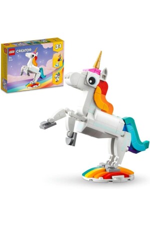MNZ-® Creator Magic Unicorn 31140 مجموعة بناء الألعاب (145 قطعة) - Lego