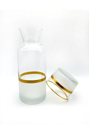 MNZ - تجميد الجليد النمط كرافة الجدول على جانب السرير D-2239 - ÖzcamKristal