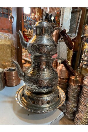 مخزن من النحاس من MNZ مع سماء سموفر مع تسخين أسفل - DAİ TİCARET BAKIRCILIK