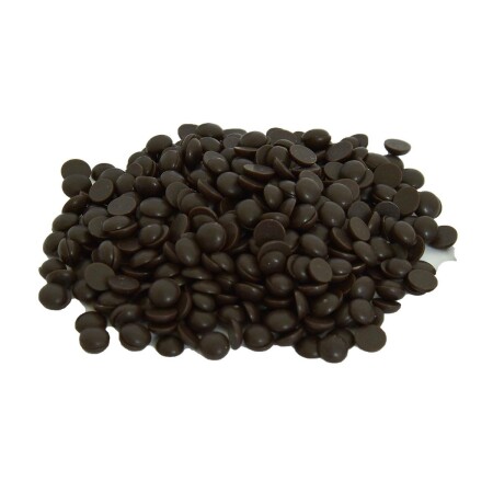 MNZ- Dark Chocolate Melting Drop Drop Flake Couverture 100 جرام حزمة - Lokmanavm