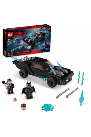 MNZ-® DC BatmanTM BatmobileTM: البينغونTM Chase 76181 مجموعة بناء للأطفال من سن 8 فصاعداً (392 قطعة) RS-L-7618 - LEGO