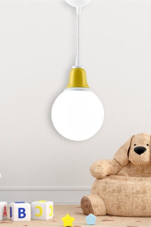 MNZ-الوان الواحدة مصباح العجلة شمعة صفرة السيراميكية الإضاءة الزخرفية DDTKLCLRSRKSR - DEDE