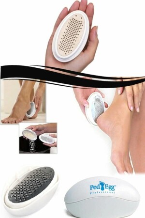 MNZ- Dead Skin Callus Remover Foot Rasp Pad بيضة مربعة كعب جريتر رعاية التنظيف - Vi Caro