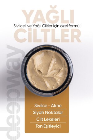 قناع وجهي MNZ- Deepway حشرات جلد زيتية ومعرضة للحشرات - Deep Way