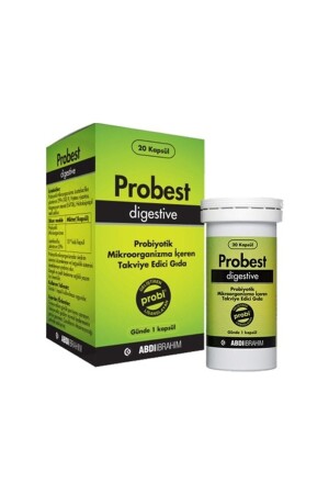 (MNZ- Digestive Probiotic 20) كبسولات 8699514150800 - Probest