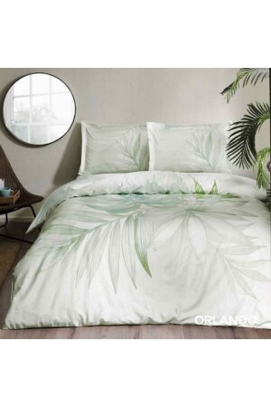 MNZ-- أورلاندو القطن ساتين مزدوج غطاء غطاء مجموعة dop12345003igo - Taç