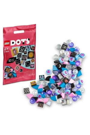 MNZ-® DOTS DOTS إضافيات سلسلة 8 النور والنور 41803 - مجموعة زينة DIY الإبداعي (115 قطعة) - LEGO