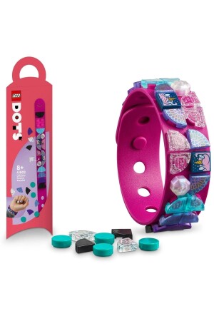 MNZ-® DOTS Forever Unicorn Bracelet 41802 - مجموعة DIY ممتعة (37 قطعة) - LEGO