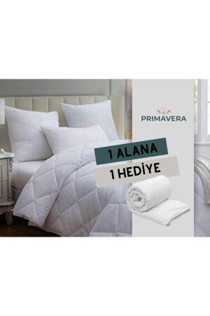 MNZ- Double Antiallergic Microfiber Quilt جديدي - Primavera Home