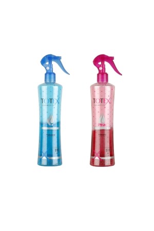 MNZ- Double Blow Water Dry Blue + Pink 400 مليلتر - Totex