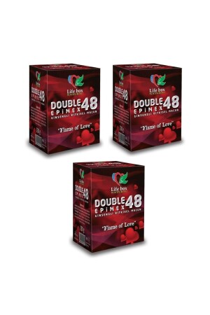 MNZ- Double Epimex 48 عسل الجينسنج وكروب لفة 230 جرام 3 صناديق 3 صناديق الحياة - Lifebox