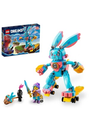 MNZ-® DREAMZzzTM Izzie and Rabbit Bunchu 71453 - مجموعة بناء الألعاب للأطفال من سن 7 فصاعداً (259 قطعة) - Lego
