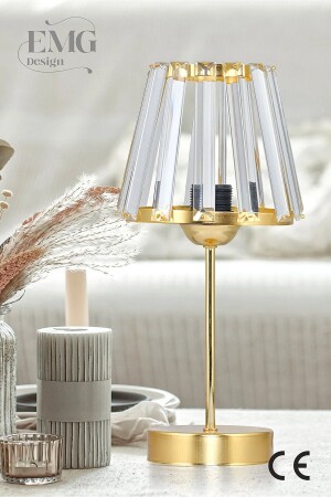 كريستال زجاج MNZ-كونيكي واحد عصري كلاسيكي ظل المصباح E407 - EvLight