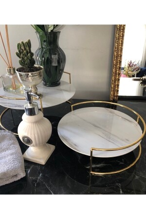 MNZ- حمام التجميل المجوهرات منظمة العطور قفزة منظمة متعددة الأغراض مرتفعتين عرض الصندوق خطورةEdit - Hazella Home