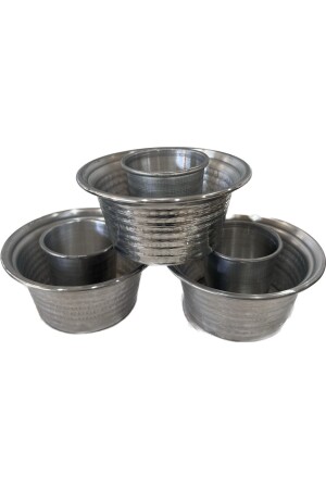 MNZ-نحاس تبدو الألومنيوم ehli المتعة 3 قطع - Söylemezavm