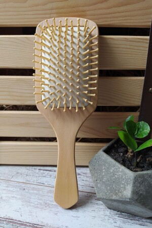 فرشاة الشعر من الخشب MNZ Elsevkozmetik - Lionesse