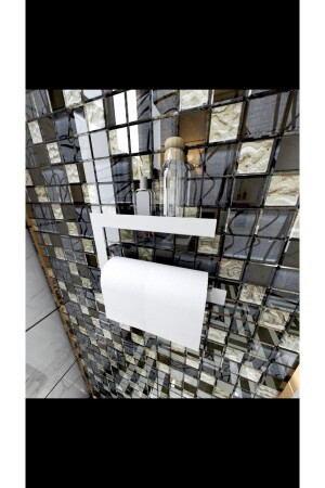 MNZ-رول ورقية حاملة الحفاضات الحمام المنظمة الحمام ورقية رف الحفاضات - أبيض - Ensar Profil