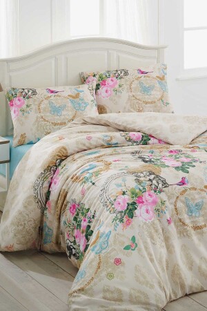 MNZ-وحيدة سعة الحديد غطاء غطاء غطاء الملائكة بيج Ep-006405 - Enlora Home