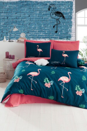 MNZ-سهل في استخدام غطاء السطح الحديدي مجموعة مزدوجة من الكبيرة الكبيرة من الفلامين اللاصق Ep-021474 - Enlora Home