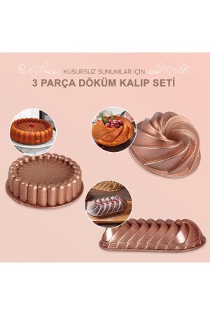 MNZ-ريح وردة وردة صبغ كعك الجرانيت قالب Esta9002 - Esta