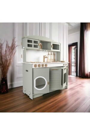 مجموعة مطبخ الأطفال من الألعاب من الخشب من MNZ - Hobby House