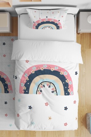 MNZ-دايزي قوس قزح نمط طفل واحد الأطفال غطاء غطاء مجموعة evnev00294 - Evpanya