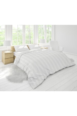 MNZ-مجموعة غطاء الفندق الموحد المجموعة الفندقية سلسلة الفخامة الحرير النسيج المشرق القطن الساتين المثبتة الأدلة الس - EVYA