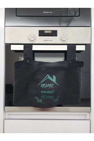 MNZ-الأساسيات المنزلية الحلوة المنزلية الفرن الأمامية منظمة الأسود - Exalted Hawk