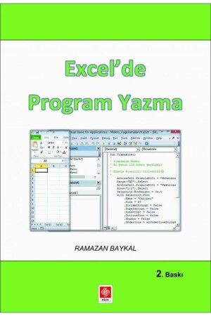 MNZ- كتابة برنامج في Excel رامزان بايكال / إكين ناشر - Ekin Yayınevi