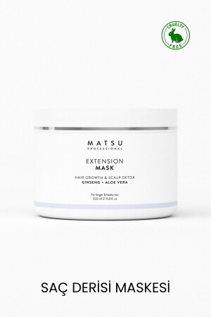 قناع رعاية الرأس من MNZ- Extention Helping Fast Hair Growth 350ml 8683659932339 - MATSU