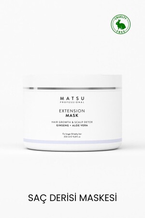 قناع رعاية الرأس من MNZ- Extention Helping Fast Hair Growth 350ml - Matsu