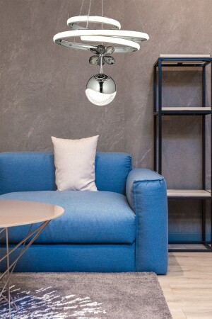 MNZ-معلقة مصباح طاقة أدلى شمعة طائر تدلى شمعة كروم fico0022 - Fico Home