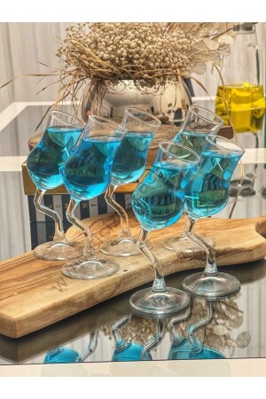 مجموعة من كوبات القهوة الملتوية من MNZ Fma07092 BRD66 - Paşabahçe