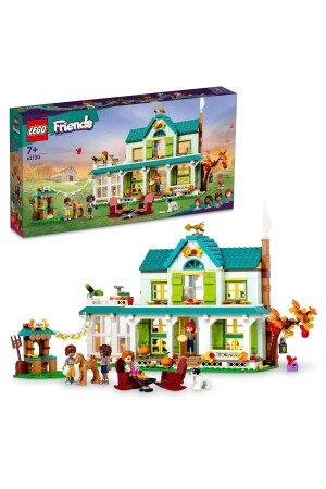 MNZ-® Friends Autumn's House 41730 - مجموعة بناء الألعاب للأطفال من سن 7 فصاعداً (853 قطعة) - LEGO