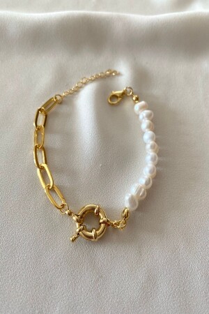 مقفل MNZ-مفصلة الزهرة الطبيعية تصميم العنق GD000185 - gaila design