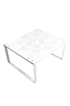 منظمة رف MNZ داخل الخزانة رجل بلاستيكية منظمة رف معدني أبيض مفيد - Genel Markalar