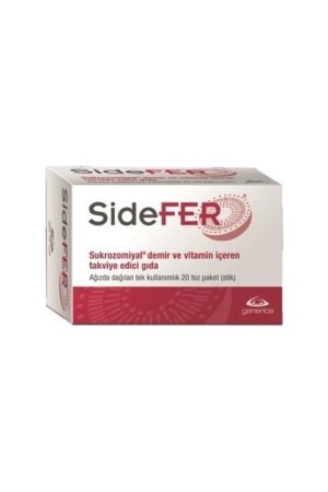 MNZ- Generica Sidefer 20 حزمة مسحوق - Sidefer