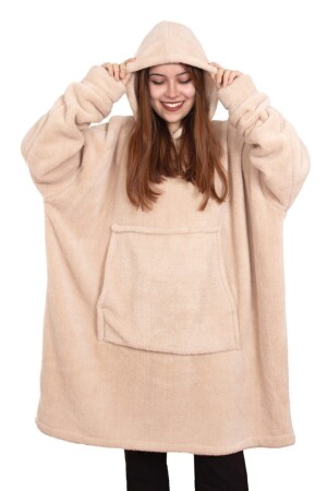 MNZ- مريحة بلوش قابل للارتداء غطاء البرد دليل - مع حقيبة GİYBAT1020 - ReglBuddy