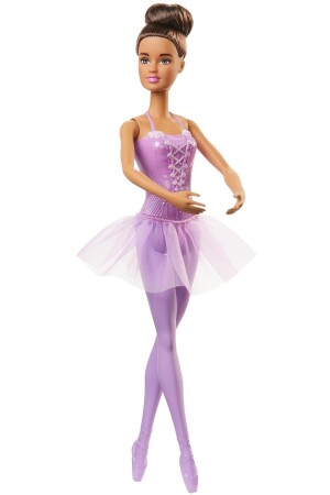دمية باليرينا من طراز MNZ - شعر أسود Gjl58-gjl60 123133 - Barbie